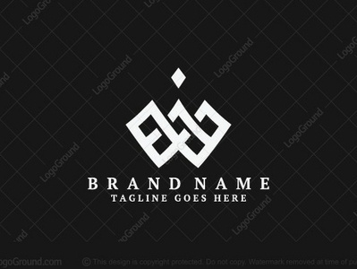 Crown Logo design identity branding scandinavian nordic queen king royals royal crowns crown logo for sale logos logo