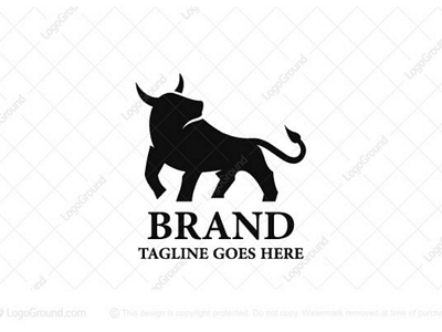 Bull logo animal brand bull bull logo bulls design identity logo logo for sale logos taurus toro