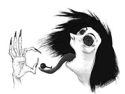 Other mother (Coraline book illustration)