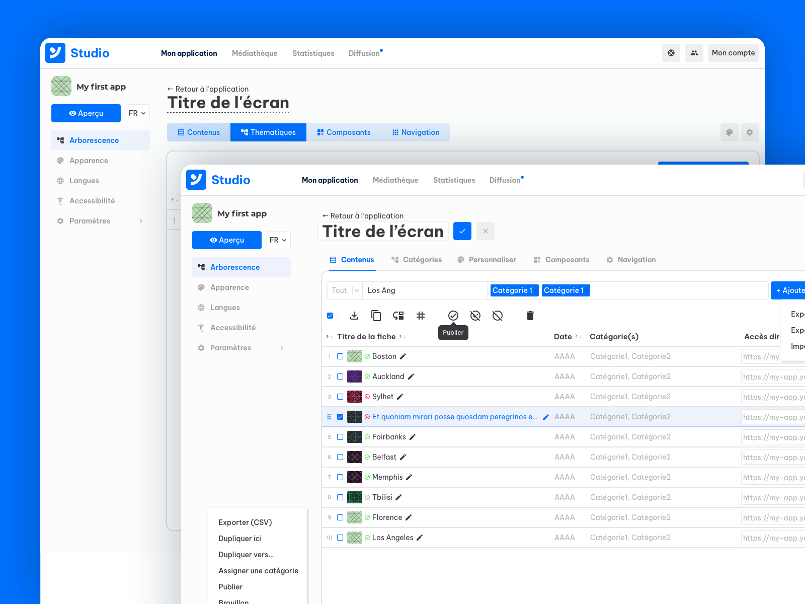 Looking for good ways to design tabs navigation by Vincent Autin on ...