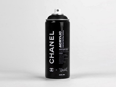 Chanel Spray Paint Can
