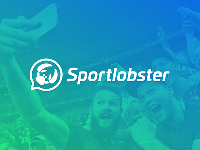 Sportlobster Rebrand app icon business card chat football live event logo nudds rebrand sport sportlobster