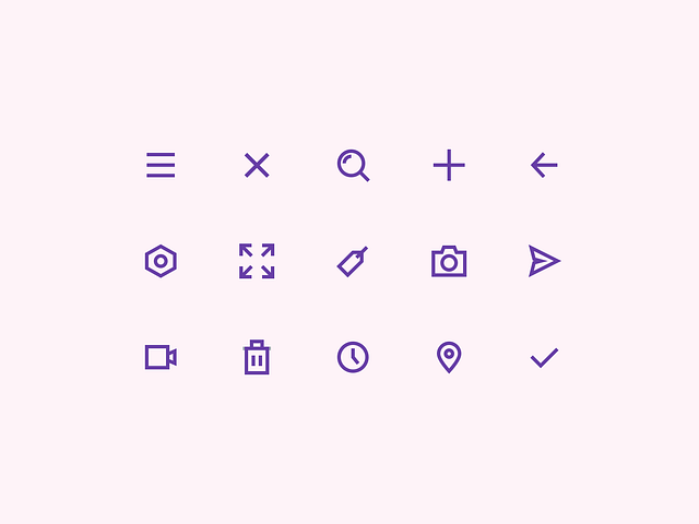Icon Pack By Sam On Dribbble Icon Pack By Sam On Dribbble