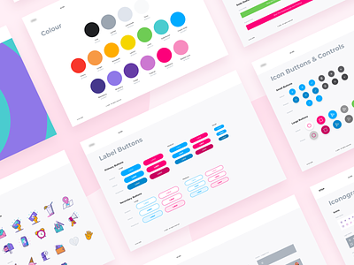 UI Kit buttons colour palette components guidelines icon button iconography nudds ui kit ui library