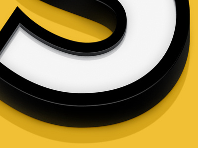 Subtract Logo Teaser 3d branding design logo nudds poster subtract teaser yellow