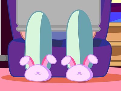 WIP bunnies illustration