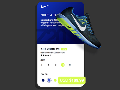 Nike Runner Air Zoom 20 Tag