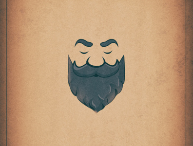 BeardMen beard design designer men stylish vector illustration