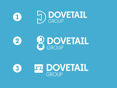 Dovetail Group Logo branding design dovetail logo