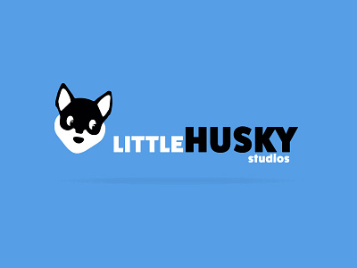 Little Husky brand company design dog social website