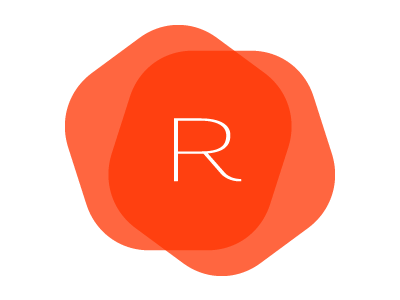 R form logo red wip