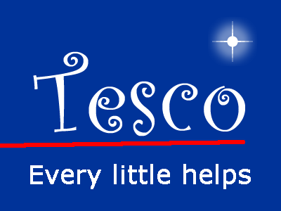 Tesco brand branding logo