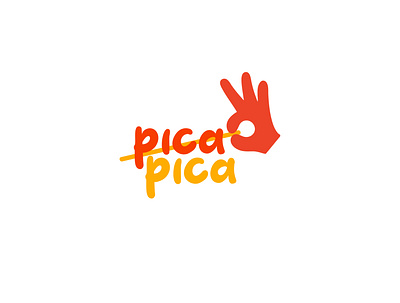 Pica Pica Street Food Logo Design branding branding design food logo logo design logo design branding street food