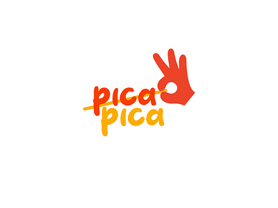 Pica Pica Street Food Logo Design