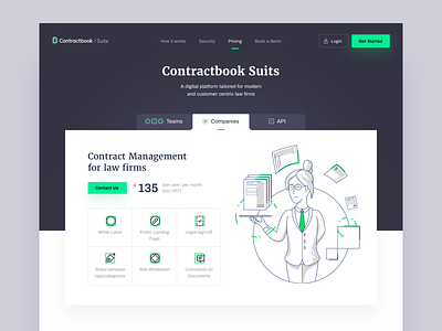 Contractbook Suits - Pricing