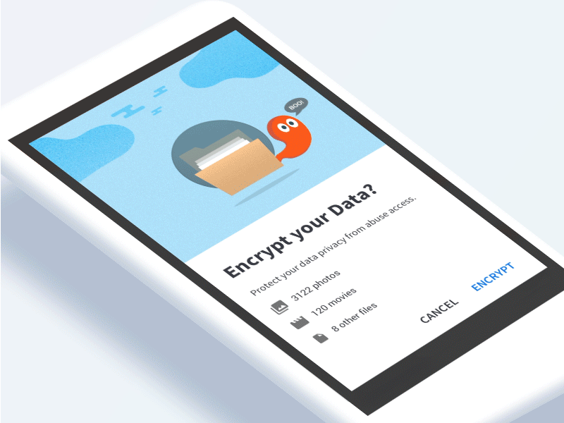 Data Encryption animation data encryption gif ios shield
