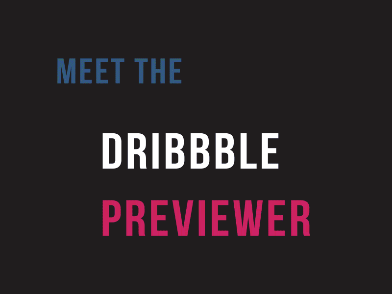 Pure JS Dribbbble GIF Previewer