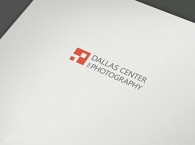 Dallas Center for photography logo design branding design graphic design logo vector