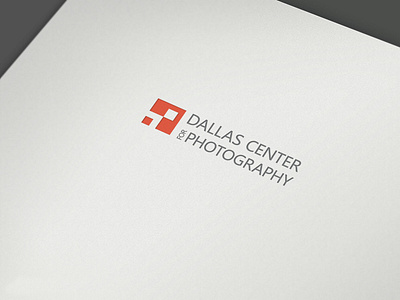 Dallas Center for photography logo design