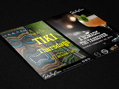 The Rum Line marketing materials