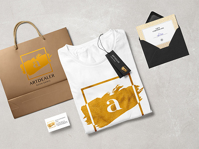 ARTDEALER online gallery branding