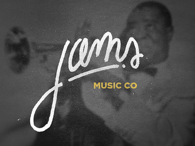 Word of the day: Jams a day hand drawn jams louis armstrong music type typography word wordaday