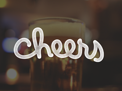 Cheers cheers freebie hand lettering lettering new year script typography