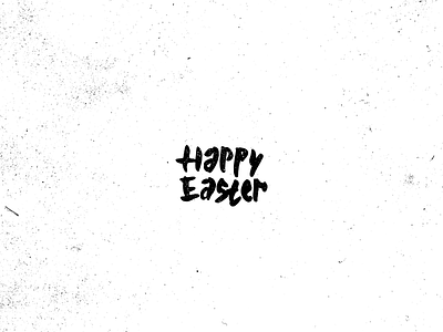 Happy Easter Hand Lettering hand lettering happy easter typography wier stewart