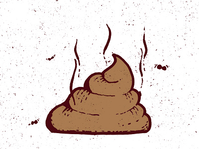 This Post Stinks illustration poop wierstewart