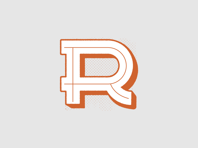 Letter R letters r type typography