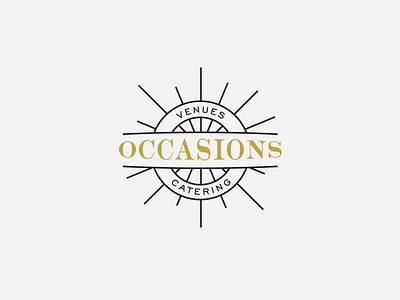 Occassions Badge Update badge branding illustration logo typography web design wierstewart