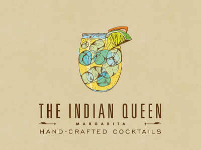 Indian Queen Drink Illustrations: Margarita