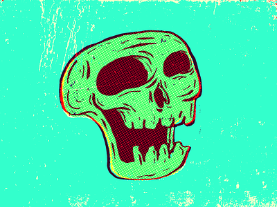 31 Days of Skulls 31 days of skulls illustration skull