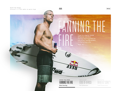 Current Magazine surf web web design