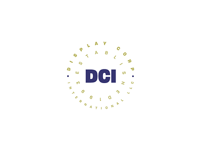 DCI 03 badge branding logo typography