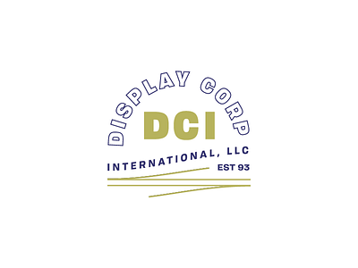 DCI 04 badge branding logo typography