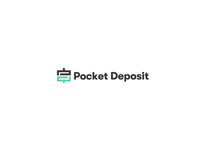 Pocket Deposit 04 brand branding cash deposit design logo money pocket deposit