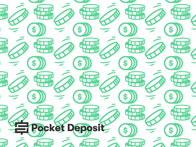 Pocket Deposit 05 branding coins pattern pocket deposit