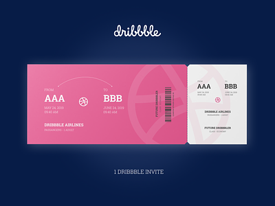 Invitation design dribbble dribbble invite dribbble invites inviting ticket ui ux uxui web web-design