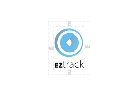 Branding EZtrack branding design flat illustration logo minimal ui vector