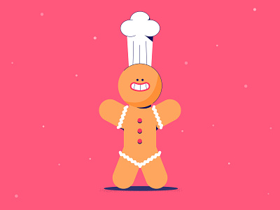 Muffin Man bakery brownie candy candy character candy chef character design chef cookie cookie man illustration muffin muffin man pink sweet