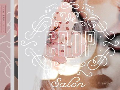 Crop Salon Logo & Elements