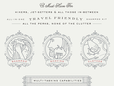 JRL Traveler Multitask Icons