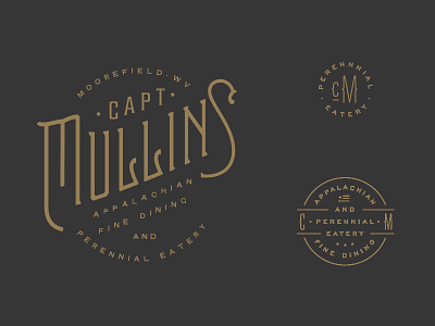 Capt. Mullins Logo Marks