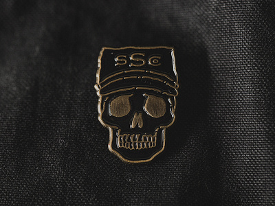 Sutlers Skull Pin