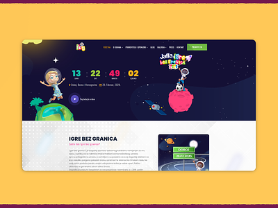 Igre Bez Granica Website codeit design webdesign website