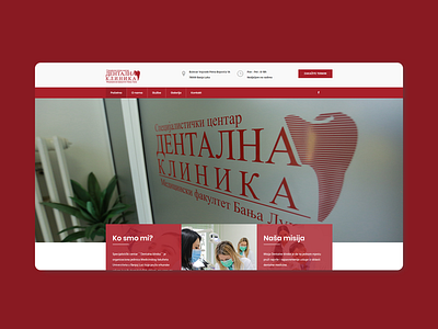 Dentalna klinika Website