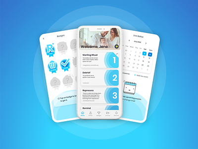 MyBrief - Mental Health App app app design codeit design graphic design mental health psychology ui ui design ux