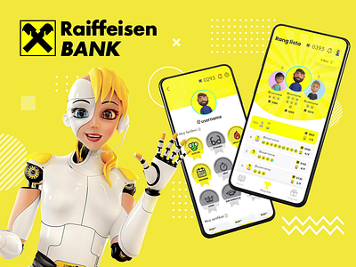 Raiffeisen Bank - eLearning App app banking codeit design e-learning gamification learning mobile mobile app mobile design ui ux