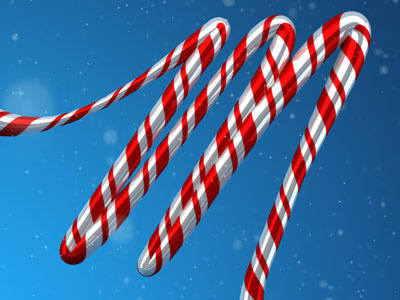 Holidays Test candy cane christmas holidays type typography